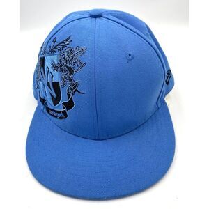 New Era New York Yankees Fitted‎ Cap Baby Blue Logo Size 7 1/4